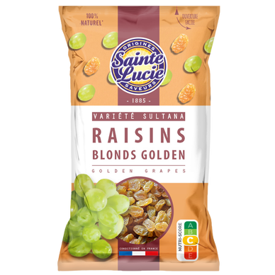 Raisins blonds SAINTE LUCIE, 125g