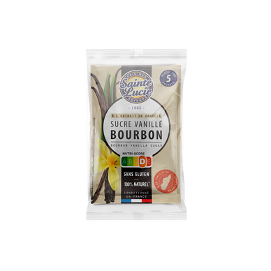 Sucre vanille bourbon SAINTE LUCIE, 5 sachets