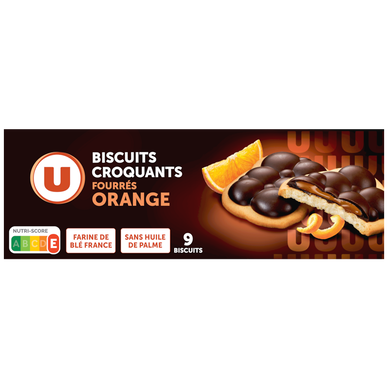 Petit beurre tablette sensation orange - 130G
