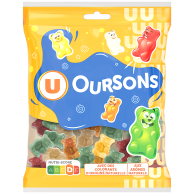 Confiserie Oursons gélifiés - sachet de 250g