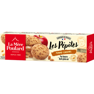 Pépites pomme caramel LA MERE POULARD étui 120g