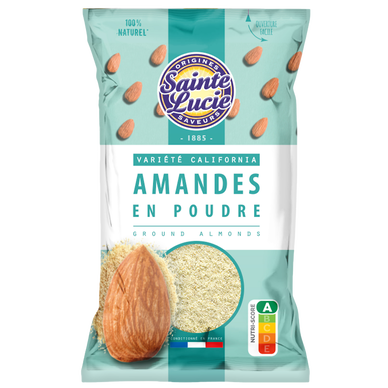 Amandes California en poudre SAINTE LUCIE, 125g