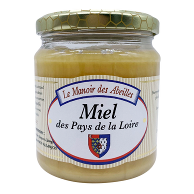 Miel crémeux des pays de la Loire VERGER DES ABEILLES, 350g