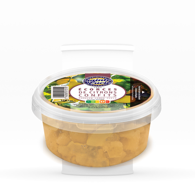 Lamelles de citron confites SAINTE LUCIE, 100g