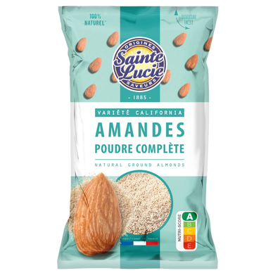 Amandes en poudre complete SAINTE LUCIE, 125g