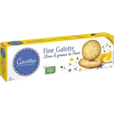 Fine galette au citron et au pavot GAVOTTES 120g