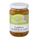 Confiture d'orange et zestes MARIE DU CLERAY, pot de 350g
