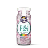 Coeurs roses et blancs SAINTE LUCIE, 55g