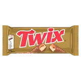 Barre chocolat Biscuit caramel TWIX 50g