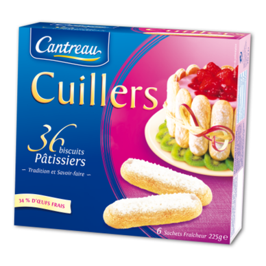 Biscuits cuillères CANTREAU, 225g