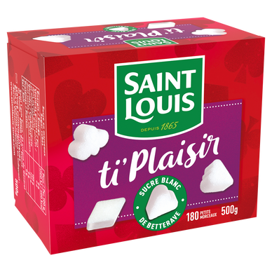 Sucre blanc Ti'plaisir ST LOUIS, 500g