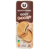 Goûters ronds fourrés au chocolat U, 300g