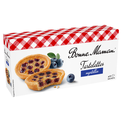Tartelettes myrtilles - BONNE MAMAN - x9 - 135g