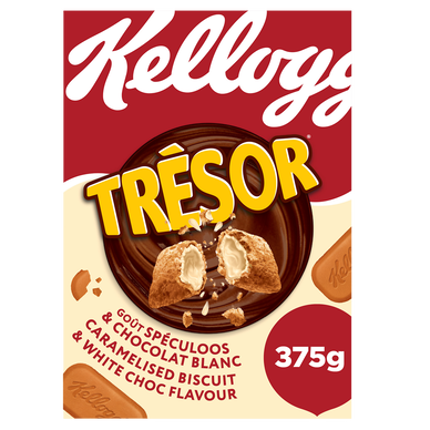 Céréales TRESOR speculoos Kellogg's,  paquet 375g