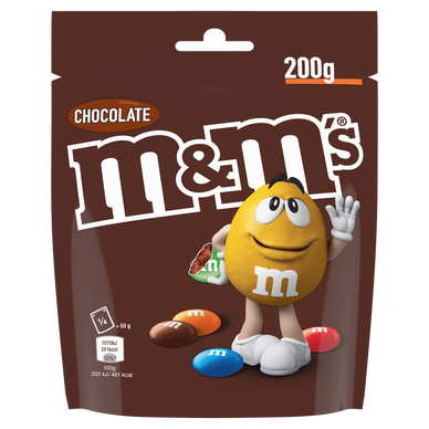 Bonbons chocolat M&M'S,  pochon 200g