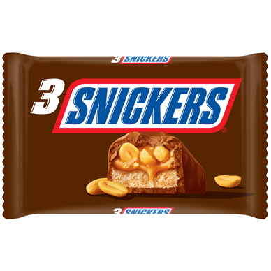 Barre SNICKERS x3 150g