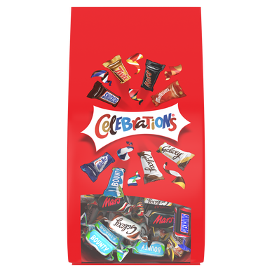 Chocolats assortis CELEBRATIONS, sachet 163g