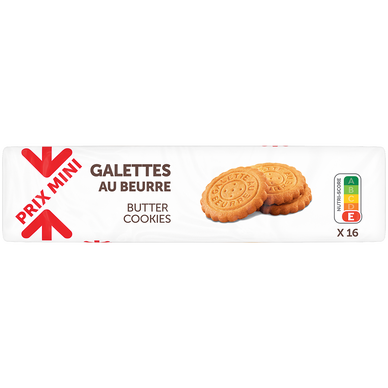Galettes au beurre PRIX MINI paquet 125g