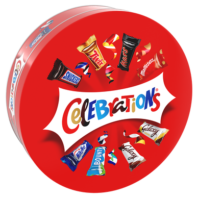 Chocolats assortis CELEBRATIONS, boîte métal 385g