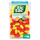 Bonbons goût ananas et fruits de la passion TIC TAC T110 54G