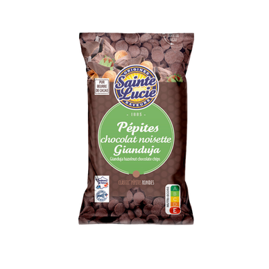 Pépites de chocolat noisettes gianduja 100g