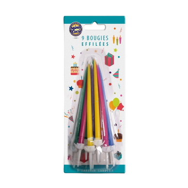 Bougies effilées