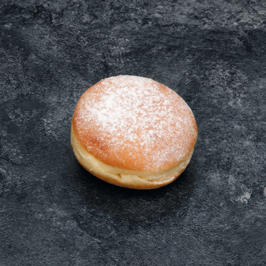 Beignet fourré pomme décongelé, 1 pièce, 75g