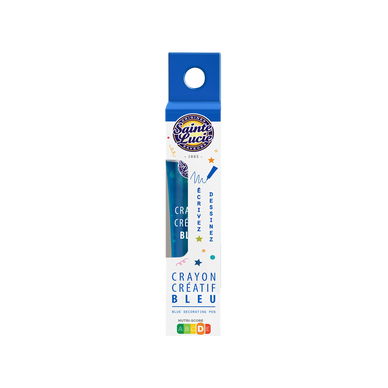 Crayon créatif bleu 20g etui