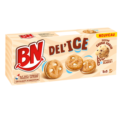 BN del'ice cookie dough, paquet de 175g