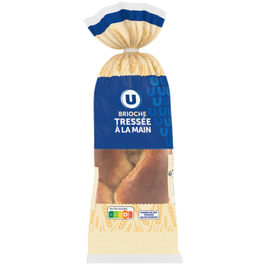 Brioche tressée  600g