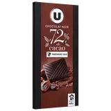 Chocolat noir dégustation 72% de cacao  Tablette de 100g