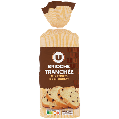 Brioche Tranchée aux pépites de chocolat 500g