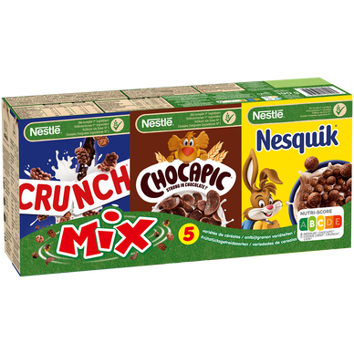 Céréales Chocapic, Lion, Nesquik NESTLE MIX - x6