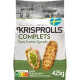 Petits pains suédois complets Sans sucres ajoutés KRISPROLLS - Paquetde 425g