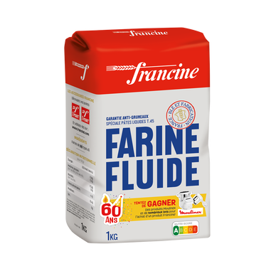Farine fluide T45 FRANCINE, 1kg