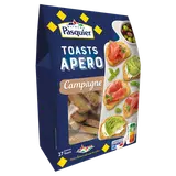 Toasts de pain grillé  PASQUIER - Paquet de  100g