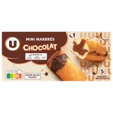 Mini gâteaux marbré chocolat  5 paquets de 30g, 150g