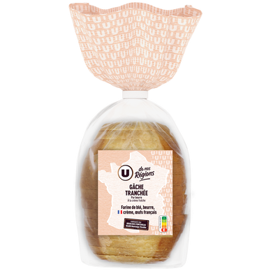 Gâche tranchée pur beurre - 450g