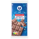 Chocolat au lait croustillant  2 Tablettes de 100g