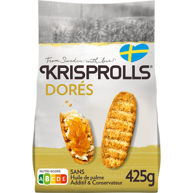 Petits pains suédois dorés  KRISPROLLS - Paquet de 425g