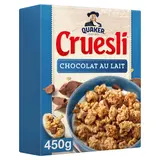 Céréales Cruesli au Chocolat au Lait - QUAKER - 450g