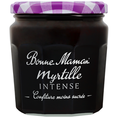 Confiture myrtille intense BONNE MAMAN, 335g