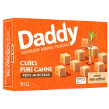 Sucre pure canne non raffiné petits morceaux DADDY, 1kg