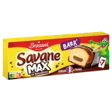 Gâteau SAVANE Max Barr' Pocket BROSSARD, x7, 210g
