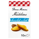 Madeleines nappées chocolat au lait - BONNE MAMAN - x10 - 300g