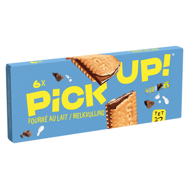 Biscuits au chocolat fourré au lait Pick-Up Bahlsen x6 168g
