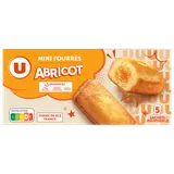 Mini gateaux fourrés abricot paquet de 150g