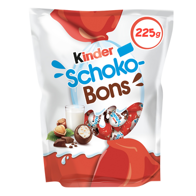 Oeufs chocolat Schokobons KINDER, sachet de 225g