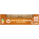 Pain grillé brioché 300g