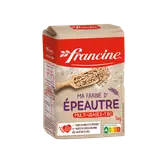 Farine d'épeautre T80 FRANCINE - Paquet de 1kg